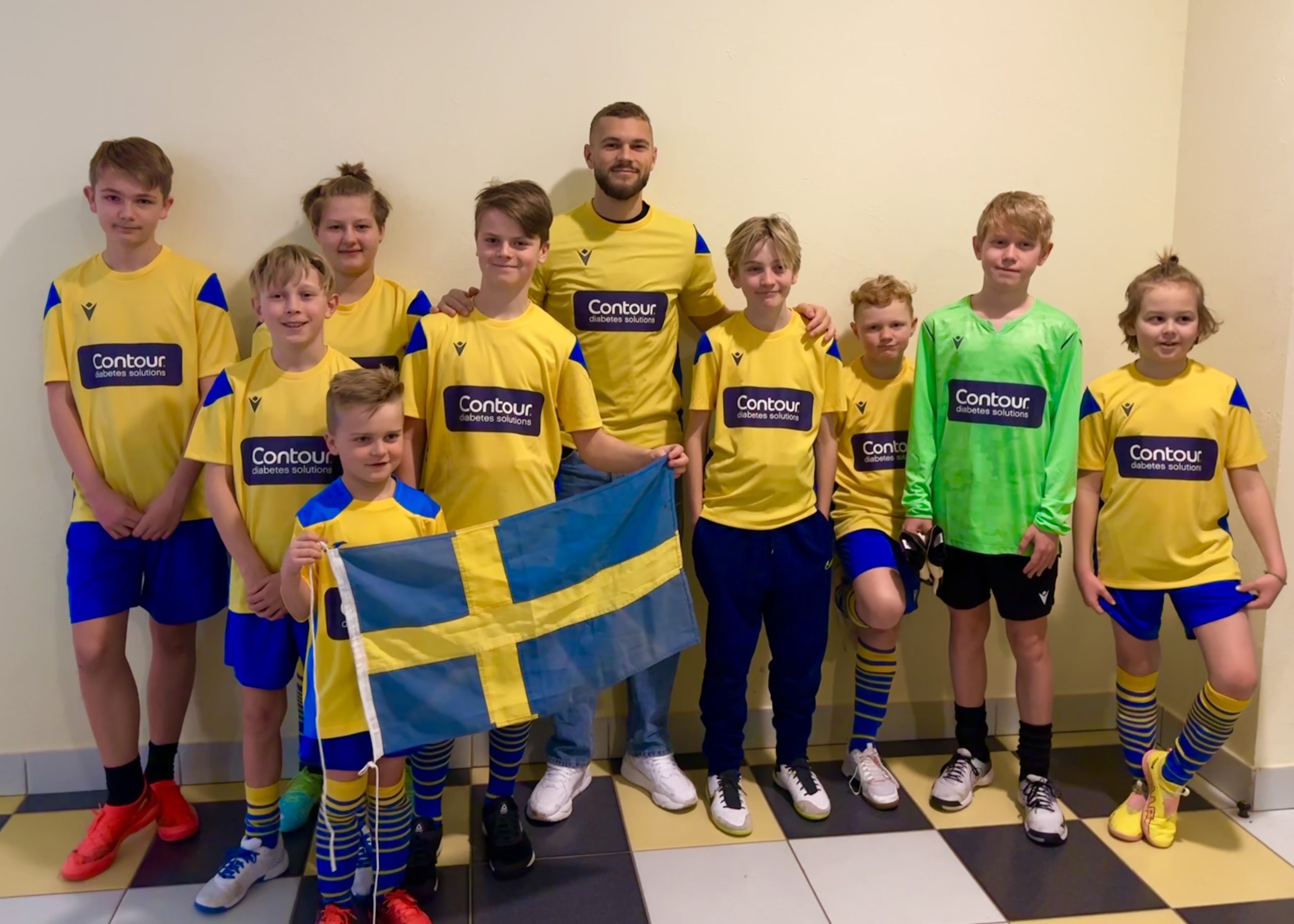 Det svenska laget i Sweet euro cup 2023