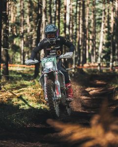 Linus Lamberg enduro typ 1-diabetes