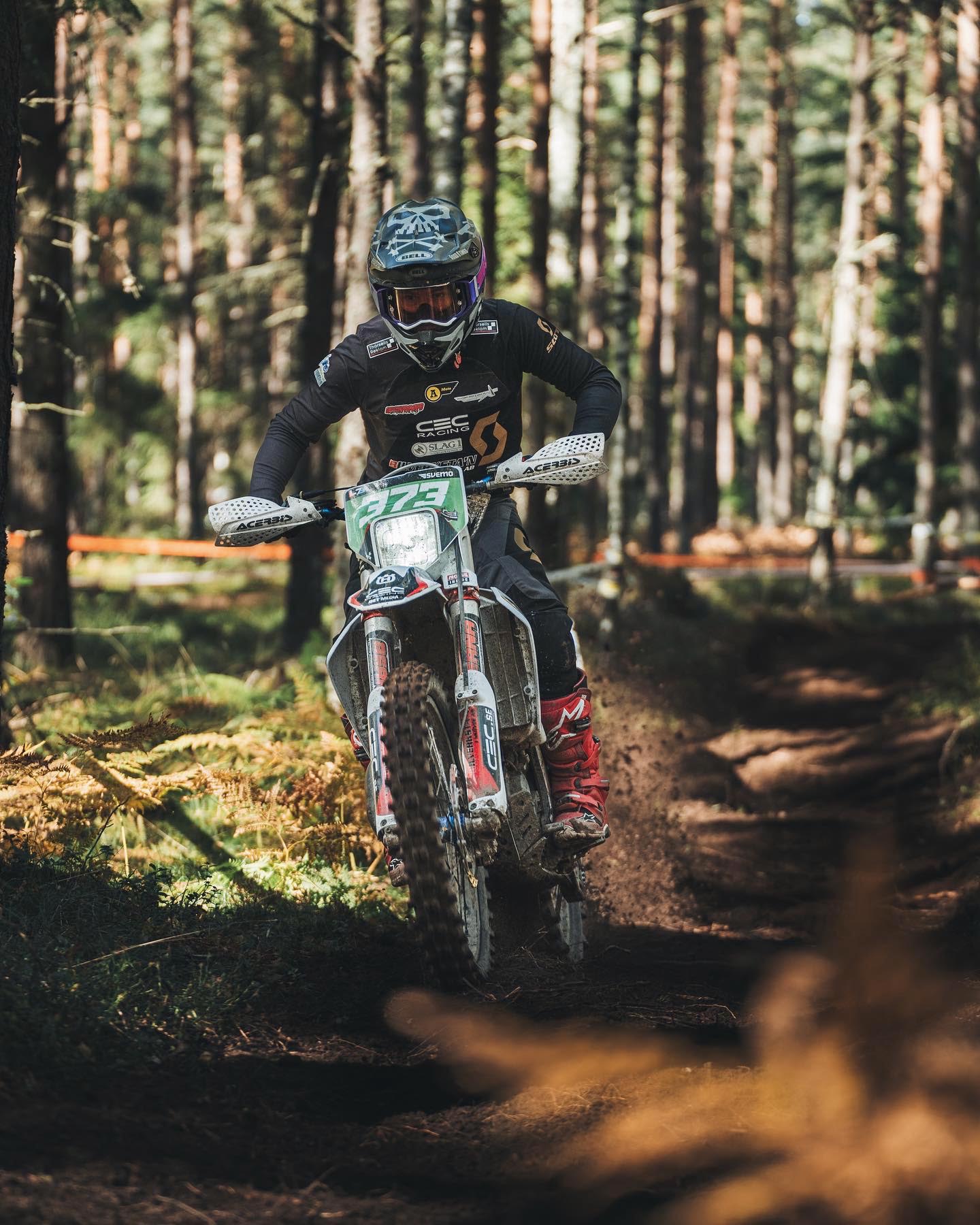 Linus Lamberg enduro typ 1-diabetes