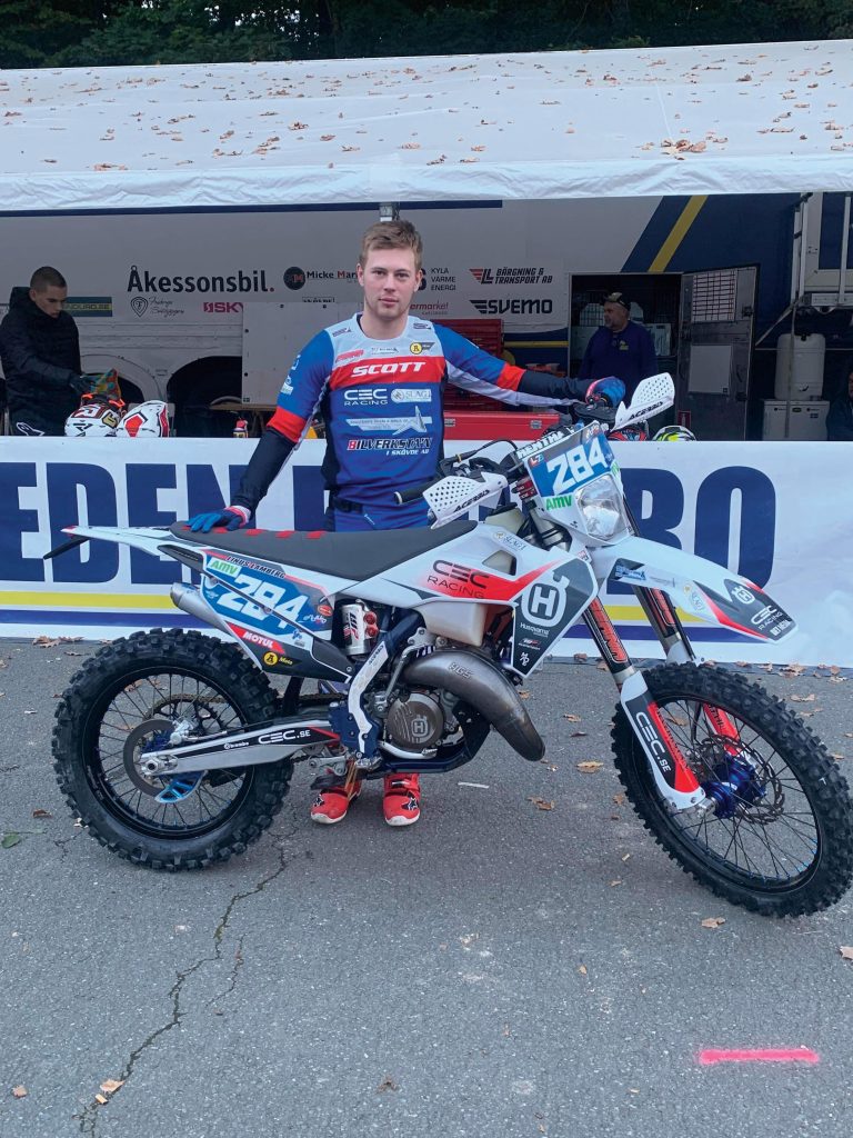 Linus Lamberg enduro typ 1-diabetes