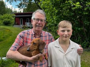 Pepe och Axel Brolén
