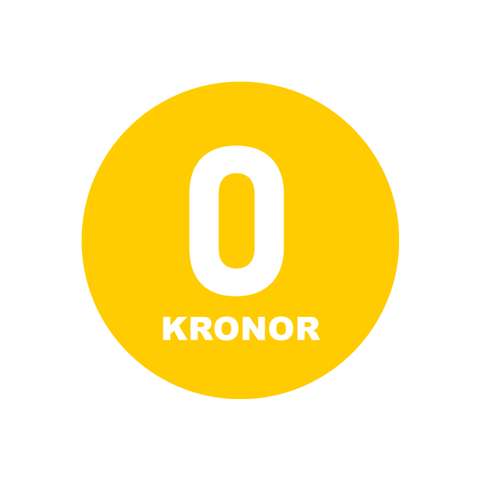 Med forskning kan kostnaden bli 0 kronor